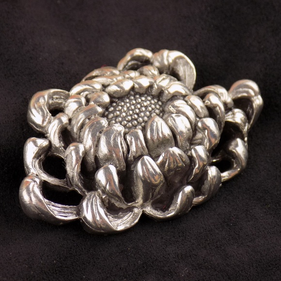 FINE PEWTER #314 BY ELIOS USA BROOCH GUC - Picture 5 of 7